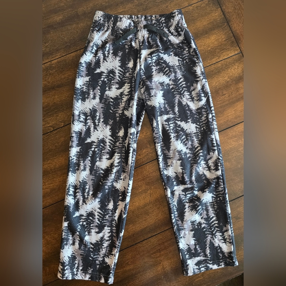 Cat & Jack Black and Grey Boys Pajama Bottoms
